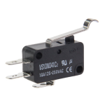 Prekidač mikro 10A 230VAC s polugom 28mm Highly