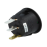 Prekidač vaga ON-OFF 1x3pin 10A 230V s tinj. zelen