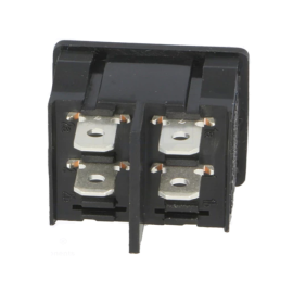 Prekidač vaga ON-OFF 2x2pin 6A 230V crveni s tinj.