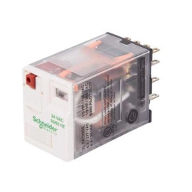 Relej 24VAC 6A 4xU 100mR RXM4AB1B7 Schneider Elect
