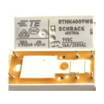 Relej 9VDC 16A 1xU 203R RTHH4009WG Schrack