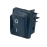Prekidač vaga ON-OFF 2x2pol 230VAC 16A IP65 crni