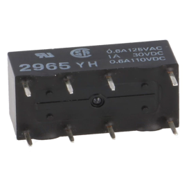 Relej 24VDC 2A 2xU 2880R G6A-234P-ST-US-24 Omron