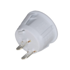 Prekidač vaga ON-OFF 1x2pin 250V 10A okrug. bijeli