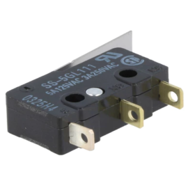 Prekidač mikro 3A 230V s polugom 22,6mm; Omron