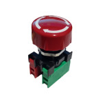 Tipkalo zakretno gljiva NO/NC 660V/12A; crveno EFB