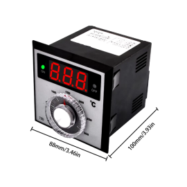 Termostat digitalni 0-300°C 230VAC 5A; K-tip