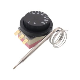 Termostat kapilarni mehanički 0-80°C 230VAC 20A
