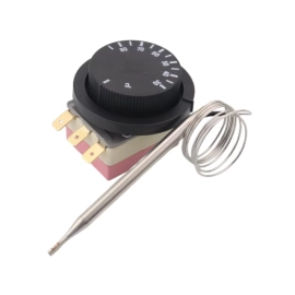 Termostat kapilarni mehanički 0-80°C 230VAC 20A