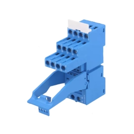 Podnožje releja za šinu 230V 10A 4xU Finder 94.04