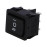 Prekidač vaga ON-OFF-ON 2x3pin 6A 230VAC mini crni