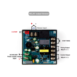 Termostat na touch -20-600°C 230VAC K-tip; relej