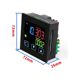 Termostat na touch -20-600°C 230VAC K-tip; SSR