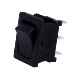 Prekidač vaga ON-ON 1x3pin 10A 230V crni