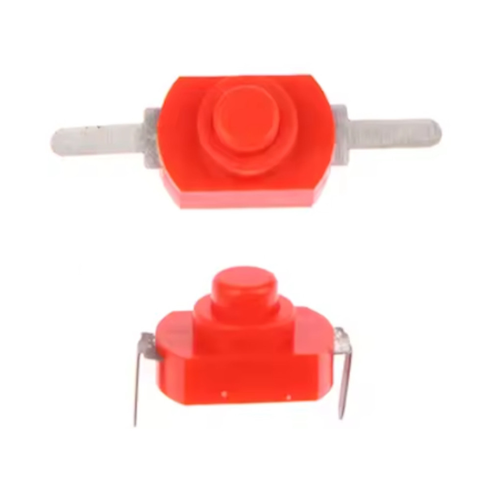 Prekidač potisni ON-OFF 30V 1A; 12x8mm crveni Prekidač potisni ON-OFF 30V 1A; 12x8mm crveni