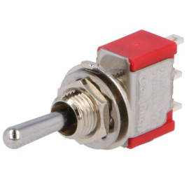 Taster KIP (ON)-OFF-(ON) 1x3pin 250VAC 2A