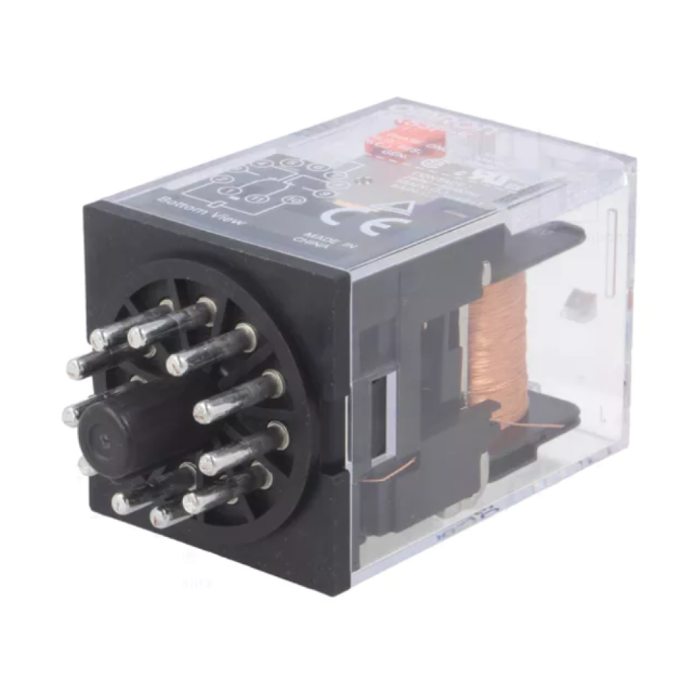 Relej pomoćni 24VDC 10A 11pol. MKS3P-5 DC24 Omron