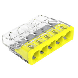Stezaljka 5x0.5-2.5mm 450V 24A; fiksna WAGO