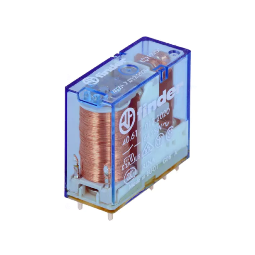 Relej 12VDC 16A (30A) 1xU Finder 40.61.7.012.2020