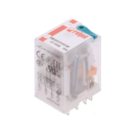 Relej pomoćni 12VDC 10A 3xU R3N2013231012WT Relpol