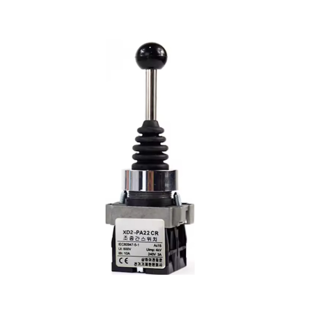 Joystick 2 smjera; povratna pozicija 2xNO 250V 10A