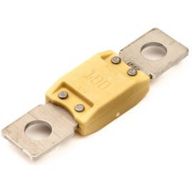 Osigurač auto MEGAVAL 100A 32VDC 68,6mm M8 žuti