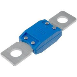 Osigurač auto MEGAVAL 200A 32VDC 68,6mm M8 plavi