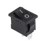 Prekidač vaga ON-OFF 1x2pin 3A 250V crni označeni