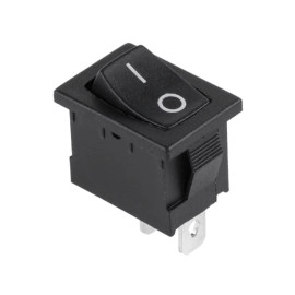 Prekidač vaga ON-OFF 1x2pin 3A 250V crni označeni