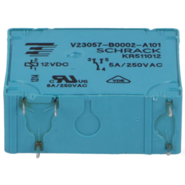 Relej 12VDC 5A 1xU 330R; V23057-B0002-A101 Schrack