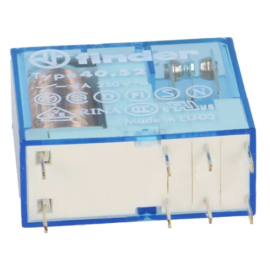 Relej 12VDC 2x8A 2xU 220R Finder; 40.52.9.012.0000