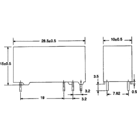 Relej 24VDC 8A 1xU 2620R G6RN-1-24DC Omron