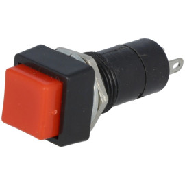 Taster potisni 125VAC 3A crveni