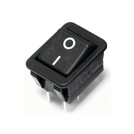 Prekidač vaga ON-OFF 2x2pin 16A 250V crni