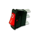 Prekidač vaga ON-OFF 1x3pin 16A 230V s tinj.crveni