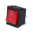 Prekidač vaga ON-OFF 2x2pin 230V 16A s tinj. crven