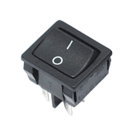 Prekidač vaga ON-OFF 2x2pin 10A 250V crni