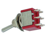 Taster KIP 120VAC/28VDC 5A ON-OF(ON) 2x3pin