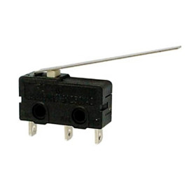 Prekidač mikro 3A 230VAC s polugom 33mm