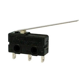 Prekidač mikro 3A 230VAC s polugom 33mm