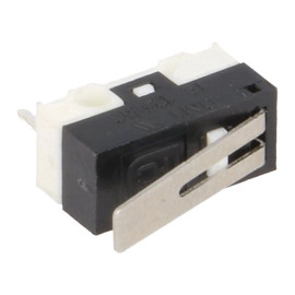 Prekidač mikro 1A 125VAC s polugom 13mm ON-(ON)