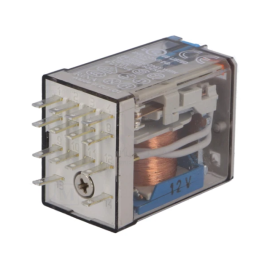 Relej 12VDC 7A 4xU 140R Finder 55.34.9.012.0040