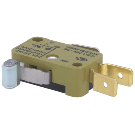 Prekidač mikro 230V 12A s kotačićem 12,8mm SAIA