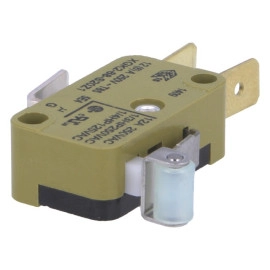 Prekidač mikro 230V 12A s kotačićem 12,8mm SAIA