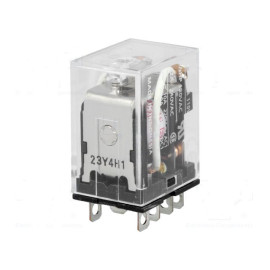 Relej 230VAC 10A 2xU 18.79kR LY2 220/240VAC Omron
