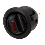 Prekidač KIP ON-OFF 1x2pin 12VDC 20A s tinj. crven