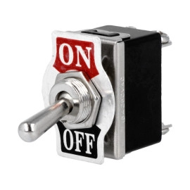 Prekidač KIP ON-OFF 2x2pin 250V 15A DPST