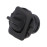 Prekidač KIP ON-ON 1x3pin (2x) 250VAC 6A crni