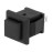 Taster potisni otvoreni 250V 1A 11x12mm crni