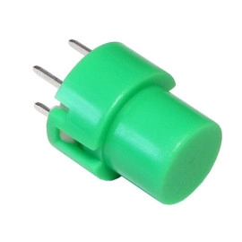 Taster mikro-switch L=18 O=8 zeleni